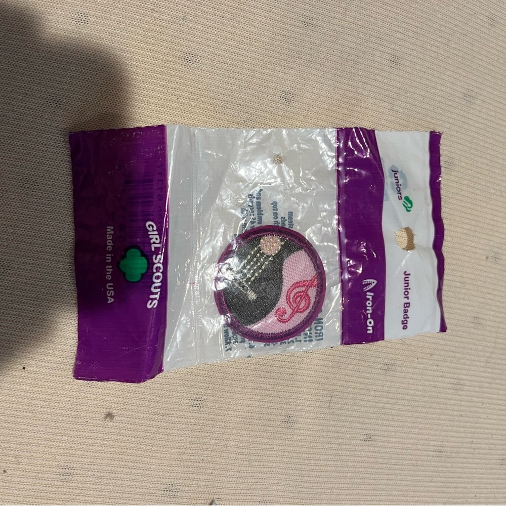 Girl Scouts Junior music badge